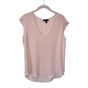 J.Crew Basic Top, Nude pink Size 2